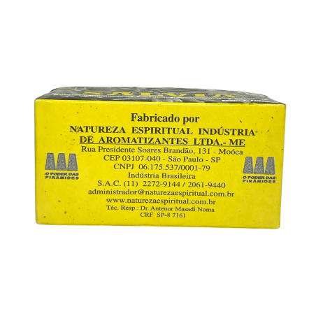 Désumateur de Sauge Spiritual Nature - Fabriqué au Brésil - 20 comprimés - Protection, Purification et Équilibre