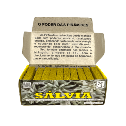 Defumador Espiritual Sage Spiritual Nature - Fabricado no Brasil - 20 comprimidos - Proteção, Purificação e Equilíbrio