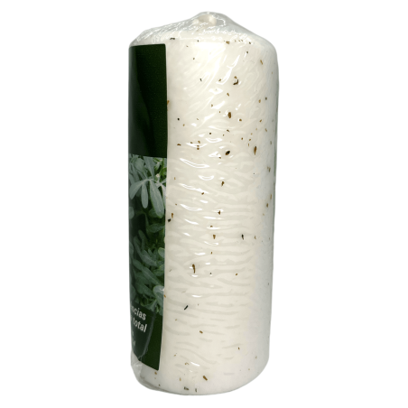 Ruda AUM Duftkerze 12 x 4,8 cm – beseitigt schlechte spirituelle Einflüsse und völlige Entladung