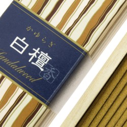 Tămâie japoneză Karuyagi Sandalwood Nippon Kodo 40 batoane