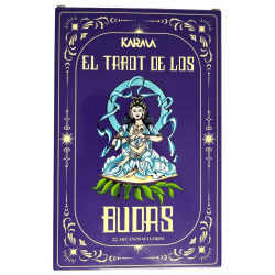 Tarot de los Budas (22 Arcanos Mayores) 17cm - Incluye libro de instrucciones