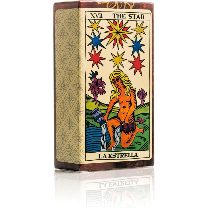 Tarot La Estrella Tarot Clasic Fournier Spaniolă 78 cărți-TAROT-HOSTENATURA