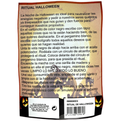 Kit Ritual de Halloween para neutralizar energias negativas e pedir orientação e força aos entes queridos