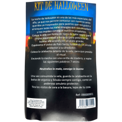 Halloween Ritual Kit om slechte energieën te verminderen en contact op te nemen met onze dierbaren