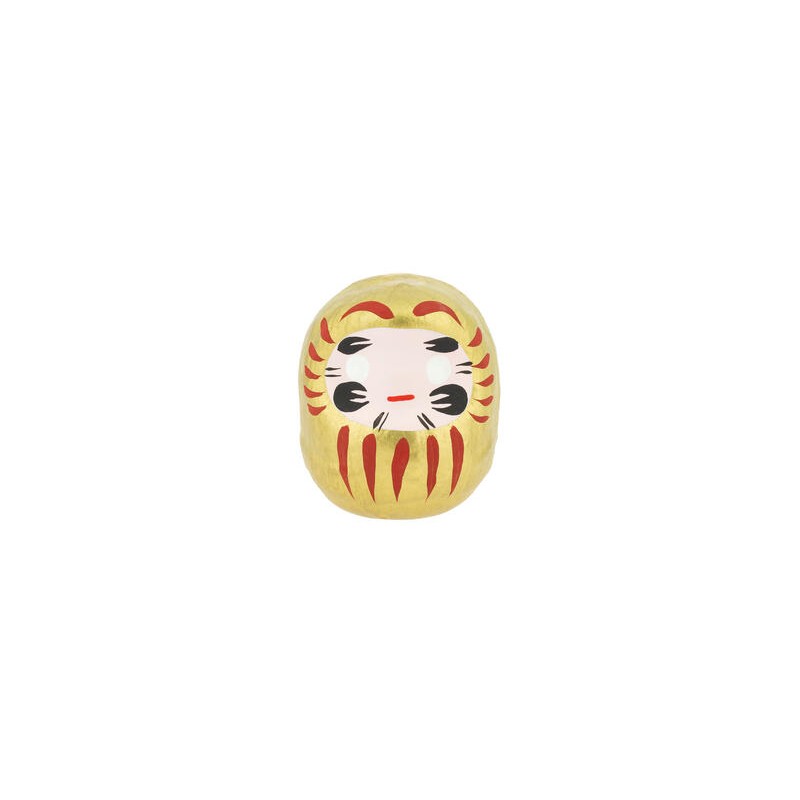 Daruma Golden Small Fortune - Traditional Japan - Purpose Doll-Traditional Daruma Japan-HOSTENATURA