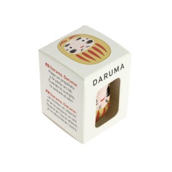 Daruma Dorado Pequeño Fortuna - Tradicional Japón - Muñeco de los propósitos