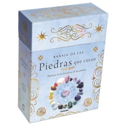 Tarot Piedras que Curan - Caja con libro y 40 cartas