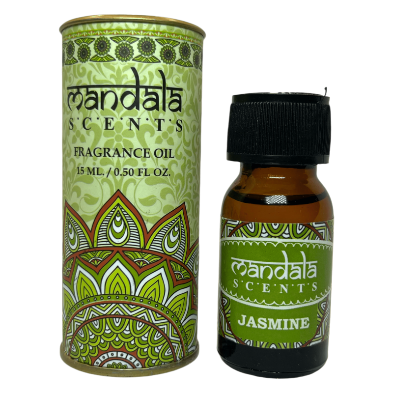 Aceite de fragancia Jazmín Mandala Scents 15ml.-Aceites de Fragrancia Mandala Scents-HOSTENATURA