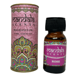 Aceite de fragancia Rosa Mandala Scents 15ml.