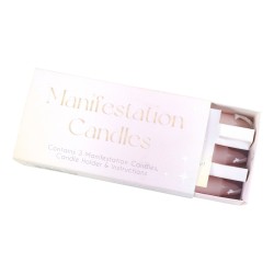 Spirit of Equinox Candles Spell Manifestation in Box - 3本のキャンドルが入ったボックス