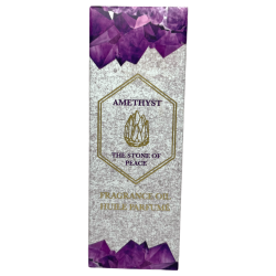 Peace Stone Amethyst Fragrance Oil - Spirit of Equinox Mineral-inspired Fragrance Oil - 15ml.