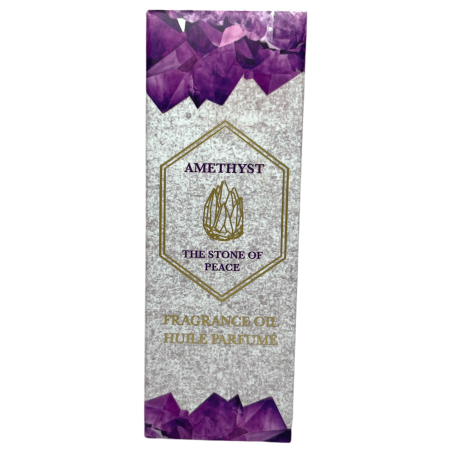 Peace Stone Amethyst Fragrance Oil - Spirit of Equinox Mineral-inspired Fragrance Oil - 15ml.