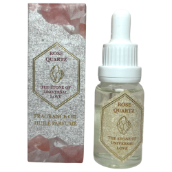 Aceite de Fragancia de Cuarzo Rosa Piedra del Amor - Aceite de Fragancia inspirada en Minerales Spirit of Equinox - 15ml.