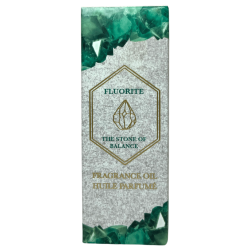 Aceite de Fragancia Fluorita Piedra Equilibrio y Claridad - Aceite de Fragancia inspirada en Minerales Spirit of Equinox - 15ml.