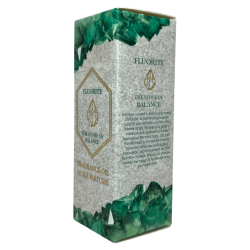 Aceite de Fragancia Fluorita Piedra Equilibrio y Claridad - Aceite de Fragancia inspirada en Minerales Spirit of Equinox - 15ml.