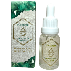 Aceite de Fragancia Fluorita Piedra Equilibrio y Claridad - Aceite de Fragancia inspirada en Minerales Spirit of Equinox - 15ml.