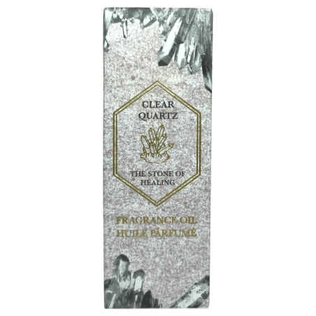 Heilstein Quarz Duftöl - Geist der Tagundnachtgleiche Mineralisch inspiriertes Duftöl - 15ml.
