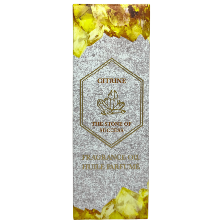 Citrin Fragrance Oil Success Stone - Spirit of Equinox Mineral-Inspired Fragrance Oil - 15ml.