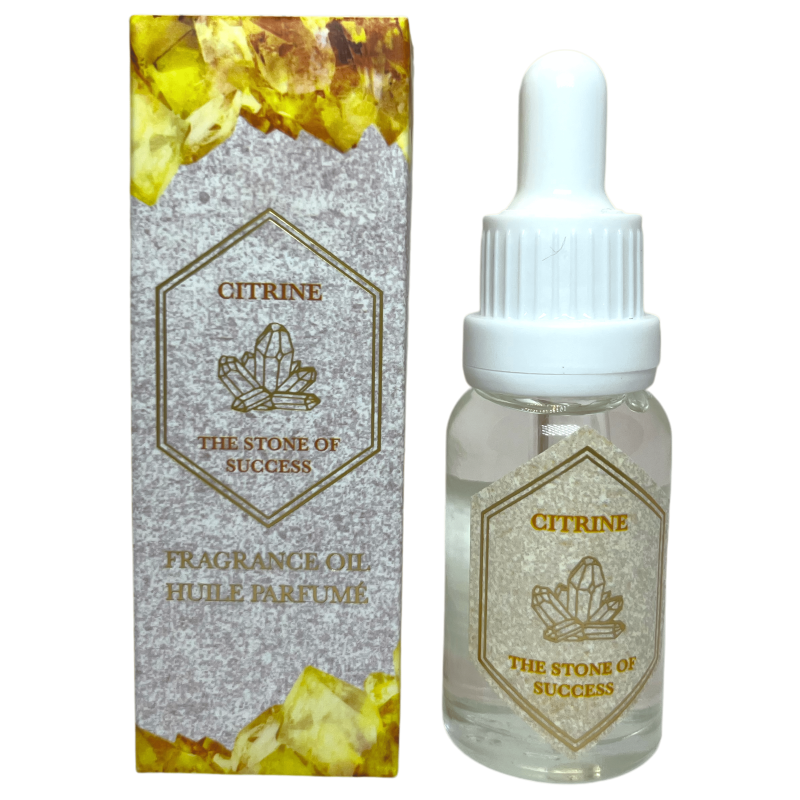 Citrine Fragrance Oil Success Stone - Spirit of Equinox Mineral-Inspired Fragrance Oil - 15ml.-Spirit of Equinox Mineral-Inspired Fragrance Oils-HOSTENATURA