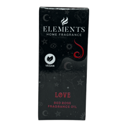 Aceite de Fragancia Amor Rosa Roja Spirit of Equinox Elements Home Fragrance Vegano 10ml.