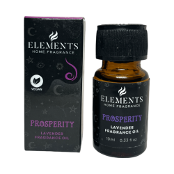 Aceite de Fragancia Prosperidad Lavanda Spirit of Equinox Elements Home Fragrance Vegano 10ml.