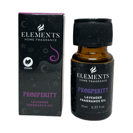 Prospérité, Lavande, Esprit d’équinoxe, Éléments, Parfum d’intérieur, Huile parfumée végétalienne, 10ml.