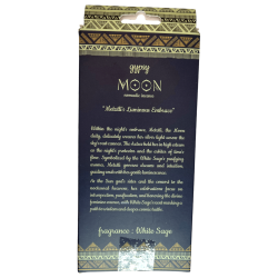 Encens Gitan Luna Sauge Blanche Banjara Gipsy Moon Nomadic - 6 sticks extra épais