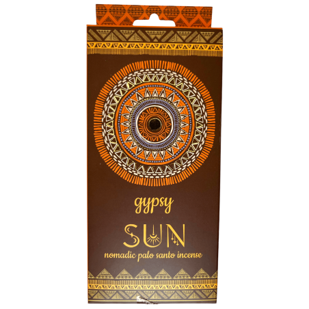 Kadzidło cygańskie Sol Palo Santo Banjara Gipsy Sun Nomadic - 6 bardzo grubych patyczków