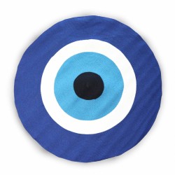 Oeil turc Tapis en coton Protection oeil 120cm - Fabriqué à la main en Inde