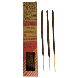 Banjara Incense Palo Santo Sangre de Dragón Armonía Fusión Premium Incense - 8 Craft Sticks