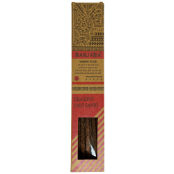 Banjara Räucherstäbchen Palo Santo Sangre de Dragón Armonía Fusión Premium Räucherstäbchen - 8 Bastelstäbchen