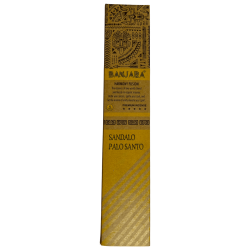 Tămâie Banjara Palo Santo Sandalwood Harmony Fusion Premium Tămâie - 8 bețișoare de artizanat