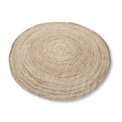 Extra Large Soft Jute Round Rug 200cm - Handmade in India