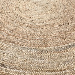 Extra Large Soft Jute Round Rug 200cm - Handmade in India