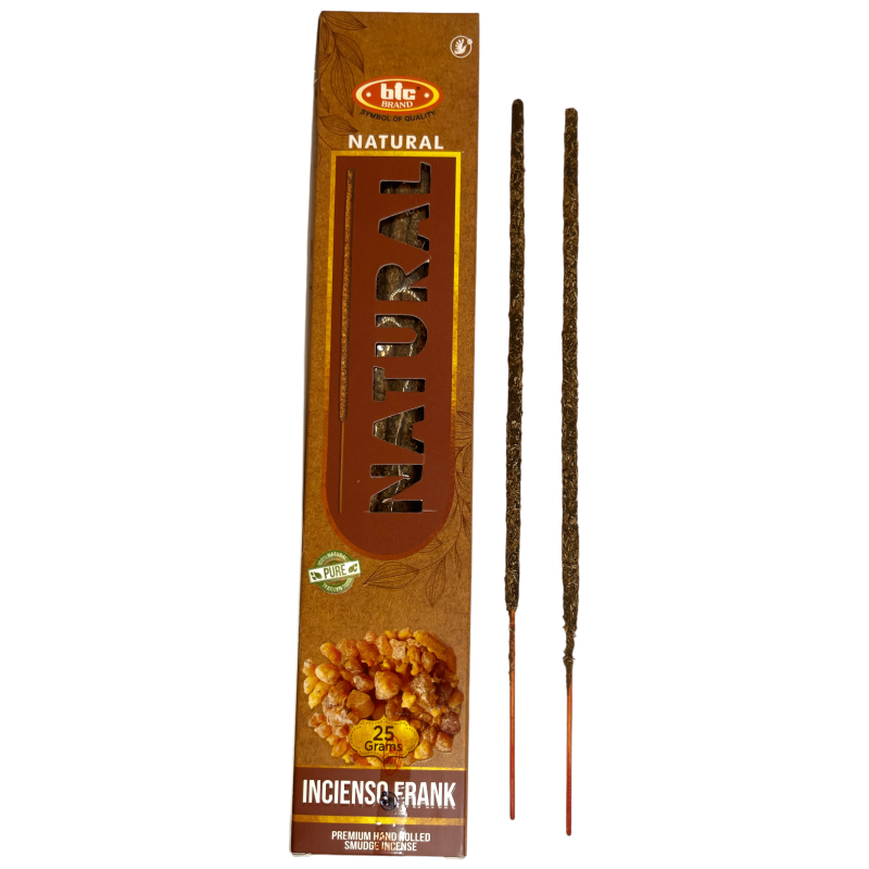 BIC Incenso Naturale Biologico - scatola da 25 grammi-INCENSI BIC-HOSTENATURA