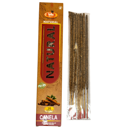 BIC Natural Organic Cinnamon Incense - 25 gram box