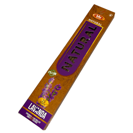 BIC Natural Organic Lavender Incense - 25 gram box