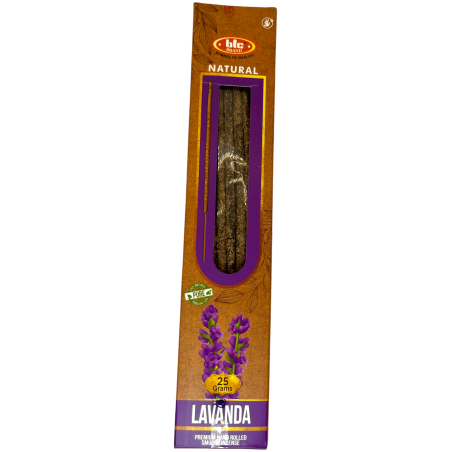 BIC Natural Organic Lavender Incense - 25 gram box
