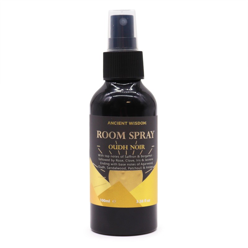 Oudh Deodorante Notte Spray Ancient Wisdom - 100ml.-Deodorante spray per ambienti Ancient Wisdom-HOSTENATURA