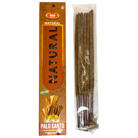 BIC Natural Organic Palo Santo Incense - 25 gram box