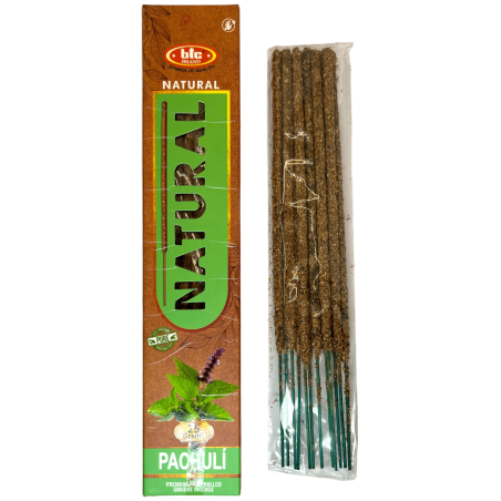 BIC Natural Bio Patchouli Räucherstäbchen - 25 Gramm Schachtel