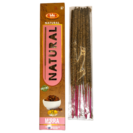 BIC Natural Organic Myrrh Incense - 25 gram box