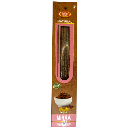 BIC Natuurlijke Biologische Mirre Wierook - doos van 25 gram