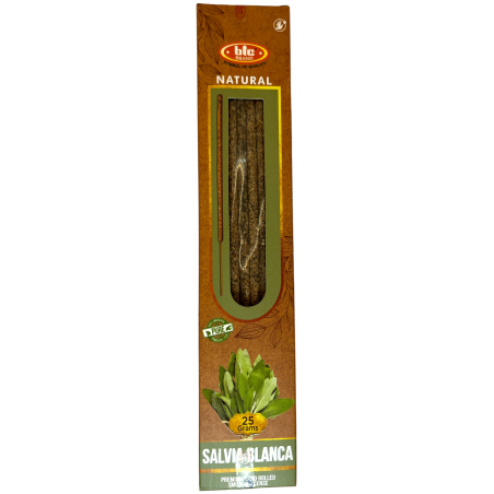 Organiczne kadzidło z białej szałwii BIC Natural - pudełko 25 gramów