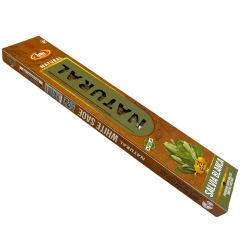 Organic White Sage Incense BIC Natural - Box of 25 grams