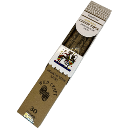 Incienso Cedro i Salvia Golden Vijayshree Wild Craft Cedar Sage Varillas artesanals d'alta qualitat - 30 grams.