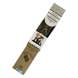 Incense Patchouli Golden Vijayshree Wild Craft Patchouli High quality handmade sticks - 30 grams.