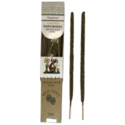 Incense Patchouli Golden Vijayshree Wild Craft Patchouli High quality handmade sticks - 30 grams.