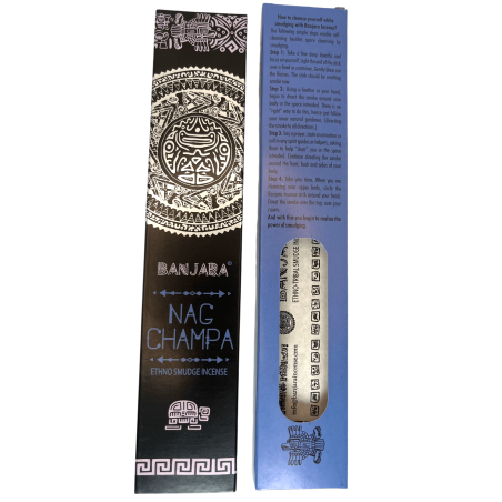Incenso Etnico Nag Champa Banjara Azteco - 1 Confezione da 15gr.