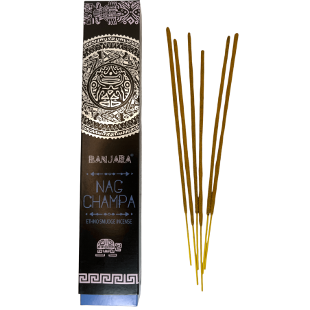 Incenso Étnico Nag Champa Banjara Aztec - 1 Pacote de 15gr.